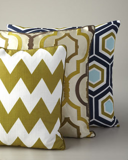 Geometric Pillows - Modern - Scatter Cushions - by Neiman Marcus